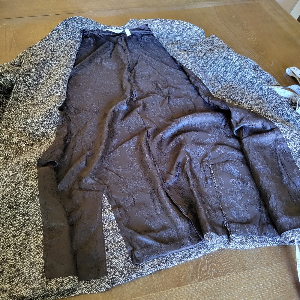 Soft Surroundings Fully Lined Knit Blazer Jacket Sz Large - Picture 5 of 9